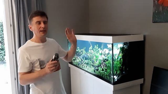 Таймер для аквариума, компрессор, включение диффузора.Запуск аквариума Juwel 450 л.Часть13. смотреть онлайн