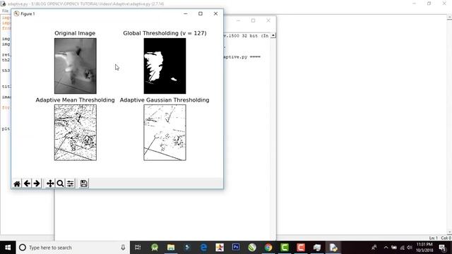 Adaptive Thresholding with OpenCV Python смотреть онлайн