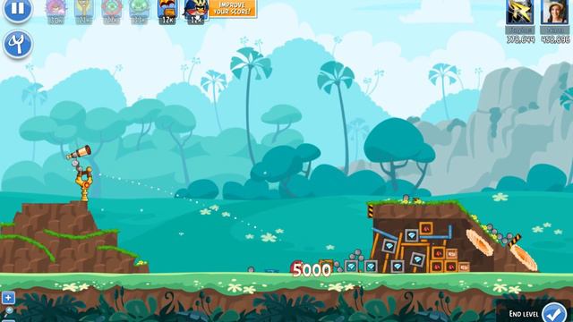 Angry Birds Friends Level 1 PC Tournament 631 Highscore POWER-UP walkthrough #AngryBirdsFriends смотреть онлайн