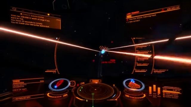Trade Python & Security vs NPC Dangerous Anaconda near station | Beams/MC (3304) смотреть онлайн