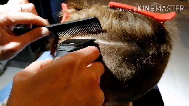 Мужская модная стрижка. Стрижем самостоятельно✂️ смотреть онлайн
