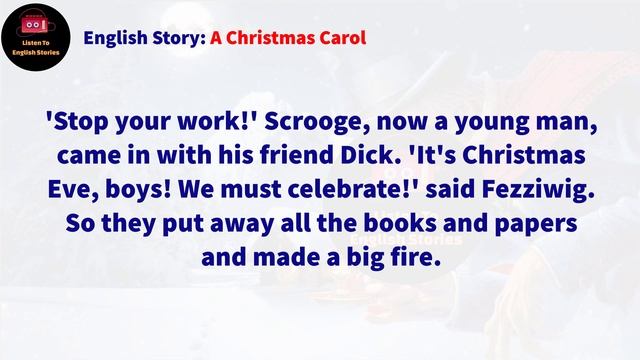 Learn English Through Story ✿ Subtitle: A Christmas Carol (level 1)