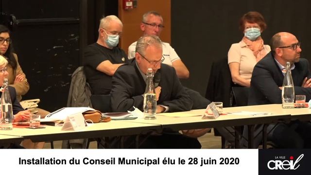 Conseil municipal d'installation - 3 juillet 2020 смотреть онлайн