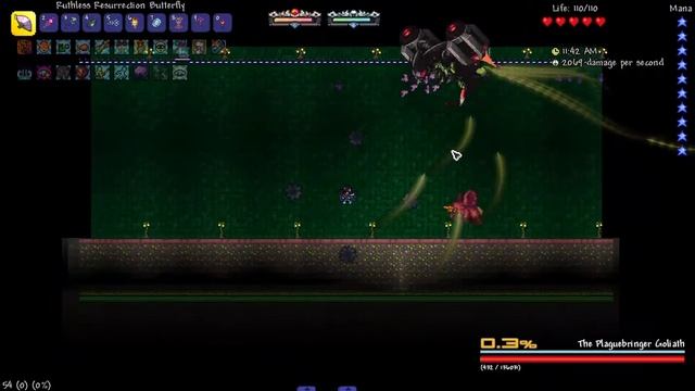 Plaguebringer Goliath No Hit || Calamity Infernum Mod