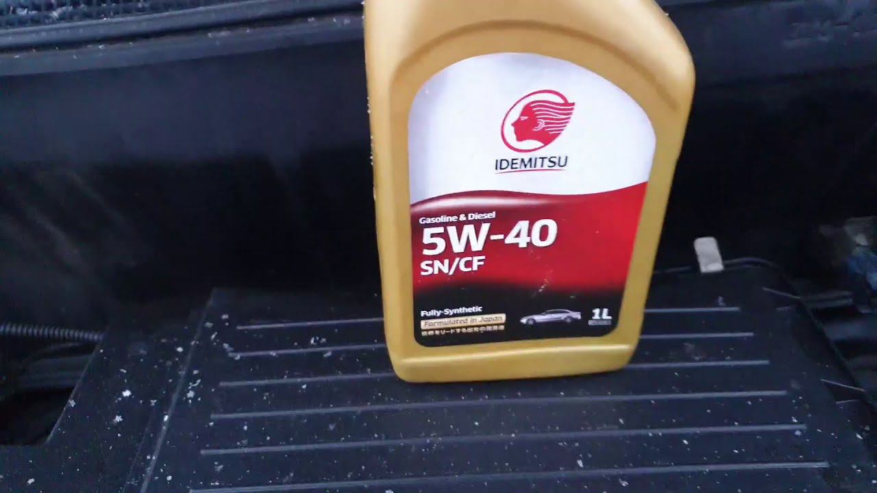 Сколько синтетического масла Idemitsu 5W40 съел двигатель CG13DE за 850 км в экстремальном режиме. смотреть онлайн