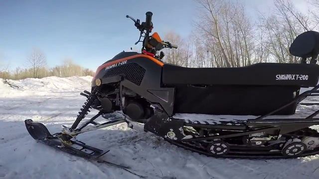 Купить Снегоход SNOWMAX T-200 (двиг. 170 см3). Описание, характеристики, фото, видео смотреть онлайн