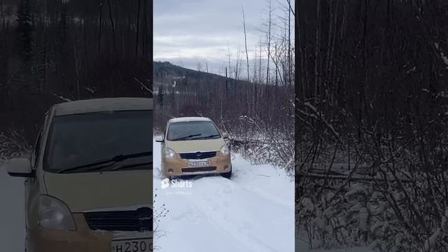 По первому хорошему снежку ? #shorts #car #offroad #toyota