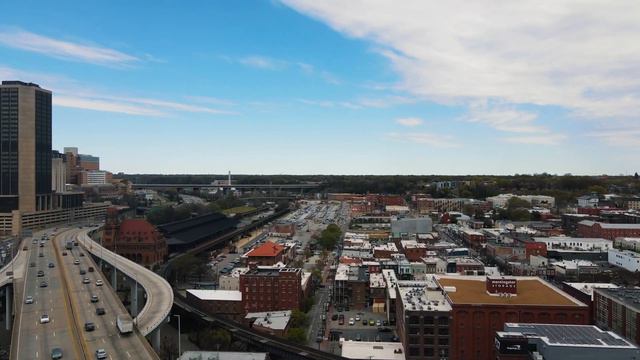 Stock Drone Footage 4K (DJI Maverick Air 2) (No Copyright) Filmed : @Swav.2smooth [Richmond VA смотреть онлайн