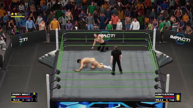 Impact Wrestling Johnny IMPACT vs. Alberto El Patron!! смотреть онлайн
