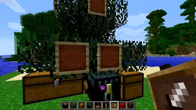 Новогодняя елка в Minecraft! [Квадратная красота] смотреть онлайн