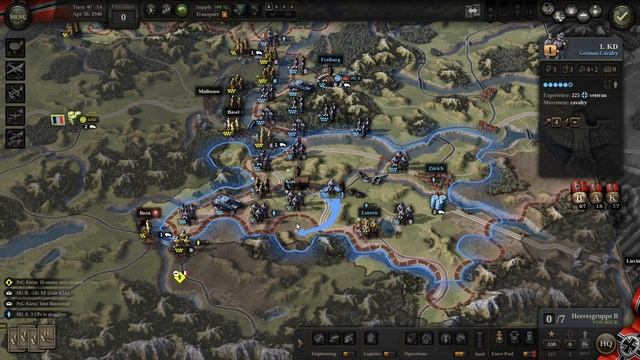 Unity of Command II: Blitzkrieg - The Strasbourg Pocket - Part 7 смотреть онлайн