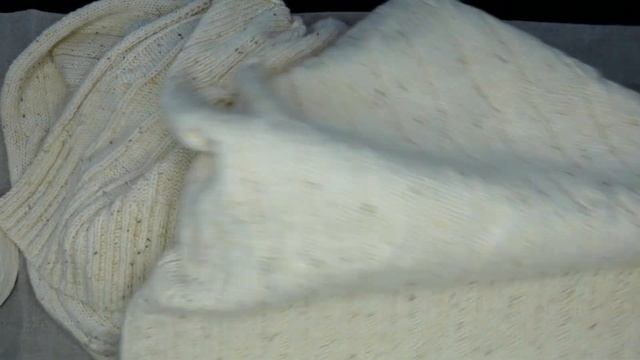 Шарф с КОСАМИ / Шарф спицами / Простой шарф спицами / Как связать красивый шарф / Палантин спицами смотреть онлайн