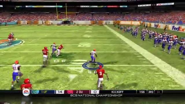 NCAA Football 10 Gameplay смотреть онлайн