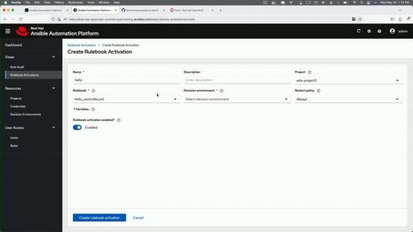Getting started with Event-Driven Ansible