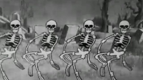 silly symphony - the skeleton dance 1929 disney short