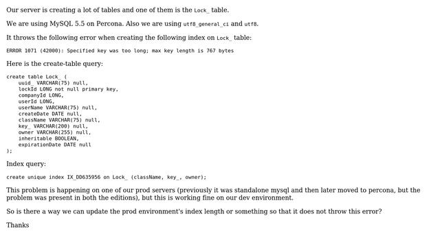 Databases: How to resolve: Specified key was too long; max key length is 767 bytes? (2 Solutions!!) смотреть онлайн