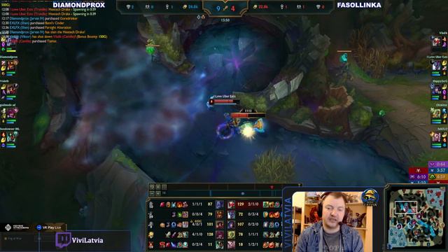 DIAMONDPROX против FASOLLINKA | KSI Турнир Лига Легенд | League of Legends смотреть онлайн