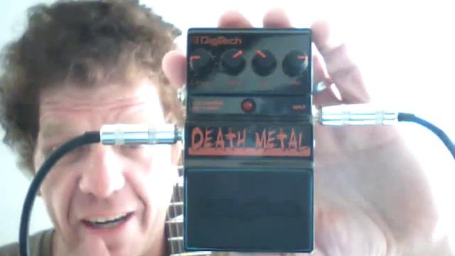 THE DIGITECH DEATHMETAL DISTORTION PEDAL