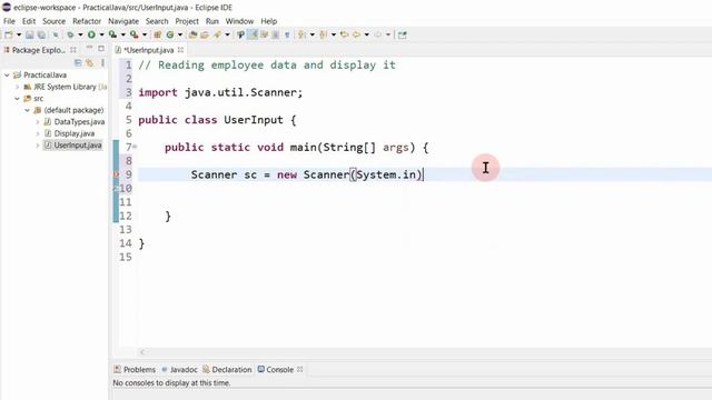 User Input in Java || Scanner class || తెలుగులో смотреть онлайн