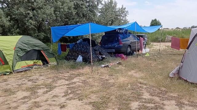 Часть-2 Яровое/ Тëплый ключ/июль 2022/ палаточный лагерь/ обзор палатки OUTVENTURE CAMPER 3+2 смотреть онлайн