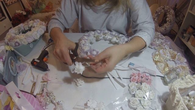 Рождественский венок (Новогодний) своими руками. 4-я часть смотреть онлайн