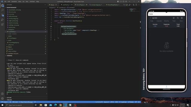 React Native - Code With Me Popular Apps - Money Manager Part 1 смотреть онлайн