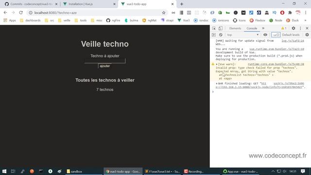 Découverte de Vue.js 3 en 1 heure смотреть онлайн