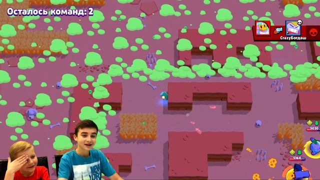 ОБНОВА ВЫШЛА!!! РЕЖИМ 1 НА 1 BRAWL STARS с CrazyБогдаш