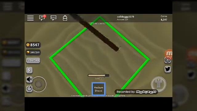 играем в симулятор копателя/ROBLOX смотреть онлайн