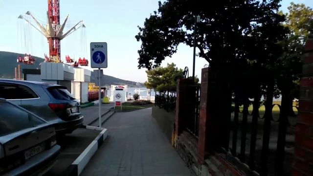 🌴РАННЕЕ УТРО В КАБАРДИНКЕ.[Чёрное море]4 серия#Море#Пляж#Набережная#Кабардинка#тур смотреть онлайн