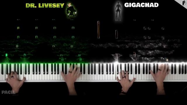 Dr. Livesey vs Gigachad | PIANO BATTLE смотреть онлайн