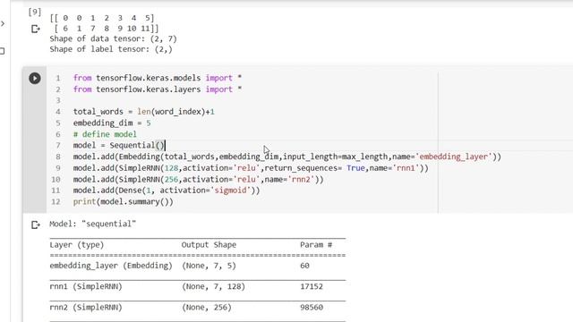 Sentiment Analysis | Learning Embedding For Words Of Corpus Using Embedding Layer | RNN In Tensoflo смотреть онлайн