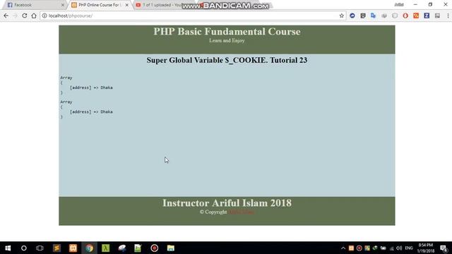 23 PHP Basic Fundamental Super Global Variable $ COOKIE смотреть онлайн