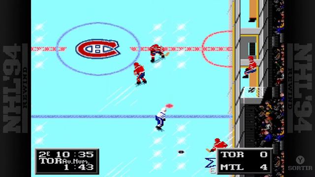 NHL 94 Rewind (xbox one) Full game longplay Canadiens vs Maple Leafs смотреть онлайн