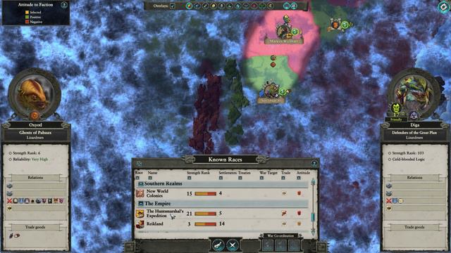 HUNTING THE LIVING & UNDEAD! Total War: Warhammer 2 - Oxyotl - Lizardmen Mortal Empires Campaign #1 смотреть онлайн