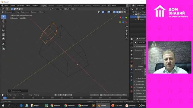 11 класс. Информатика. Дибиров М.Д. Тема: "Blender 3D или Овечка Minecraft" смотреть онлайн