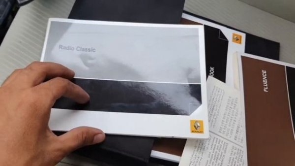 Renault Fluence Radio code location easy solution .