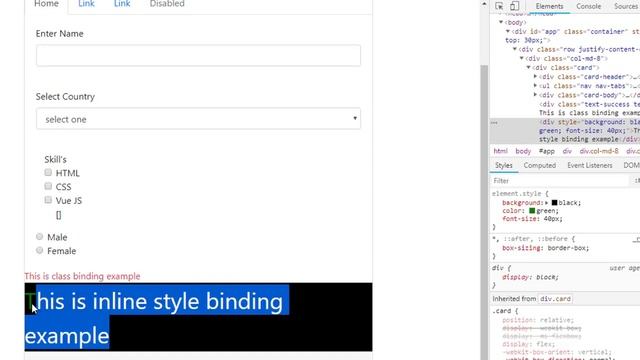 Vue.js Bangla Tutorial - Vue js Inline Style Binding - Part 9 - 2019 by Coding Xpress смотреть онлайн