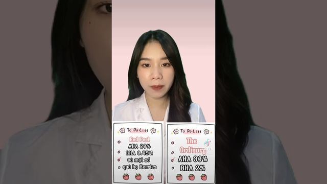 So sánh sản phẩm peel của Red Peel và The Ordinary смотреть онлайн