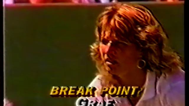 1987 Los Angeles Final Steffi Graf Vs Chris Evert Part 1
