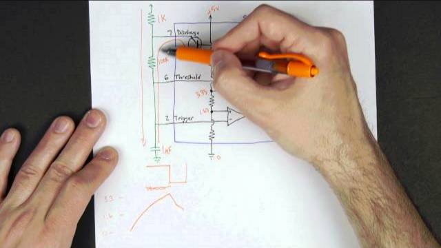 Astable 555 timer - 8-bit computer clock - part 1 смотреть онлайн