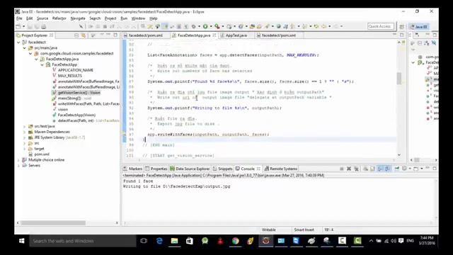Demo Face-Detection Google Cloud Vision API смотреть онлайн