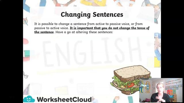 Grade 7 - English - Active and Passive Voice / WorksheetCloud Video Lesson смотреть онлайн