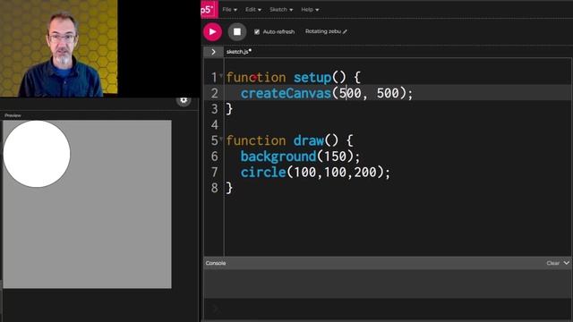 1: Getting Started with p5.js: How to Code Generative Art смотреть онлайн