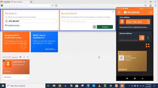 Anydesk Remote Desktop Tutorial - How to Use Anydesk PC to Mobile Correctly смотреть онлайн