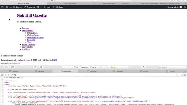 3 WP NHG Home Page Logo grid System смотреть онлайн