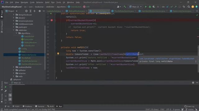 Rate Limiter Low & High Level Design & Implementation | Token Bucket & Sliding Window Algorithms смотреть онлайн