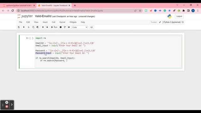 How to Email and password validation in python python learning смотреть онлайн