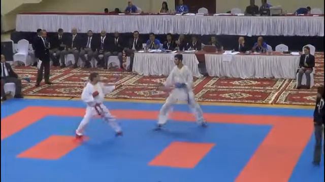 arvin bagheri from iran & farance senior kumite team (asian karate cupe qatar) 2013 -84kg смотреть онлайн