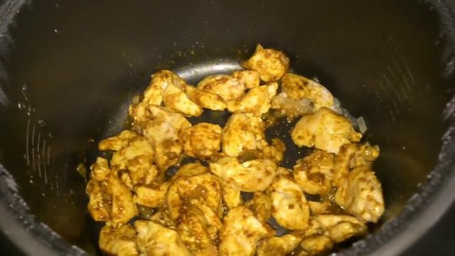 Как приготовить курицу карри с овощами в мультиварке смотреть онлайн